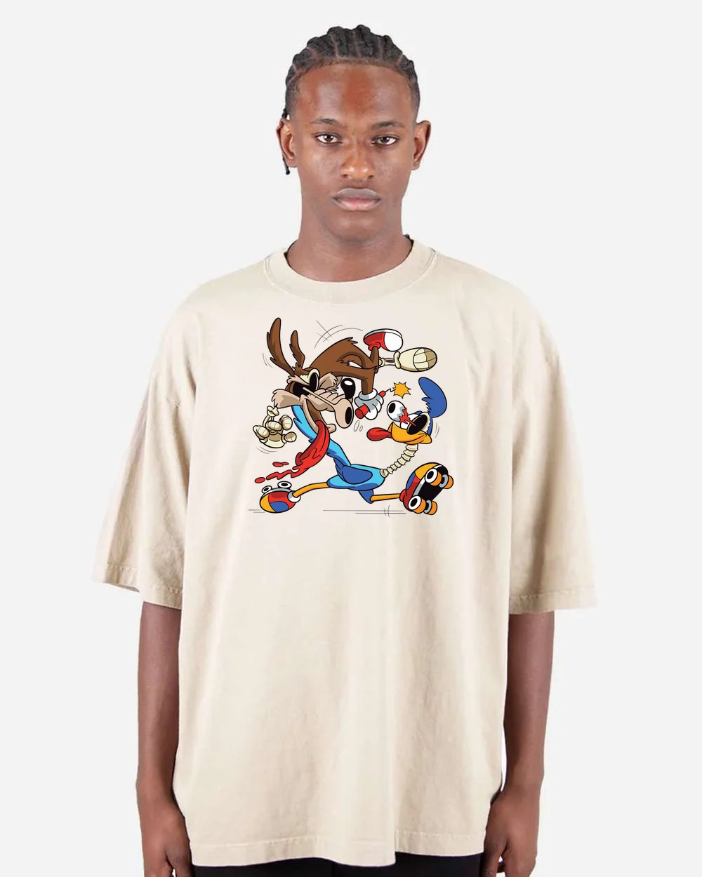 El Coyote y Correcaminos Freaky Washed